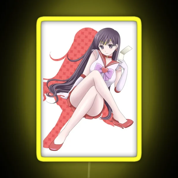 Sailor Mars RGB Neon Sign