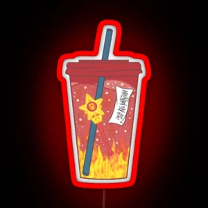 Sailor Mars Tumbler RGB Neon Sign