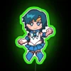 sailor-mercury-chibi-rgb-neon-sign-green
