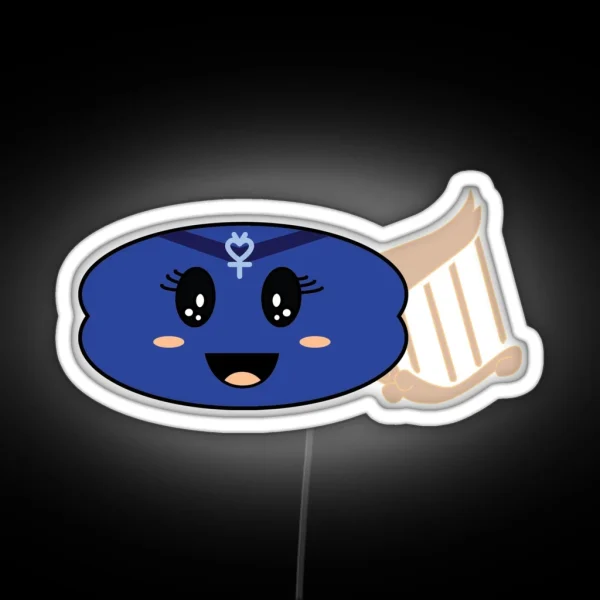 Sailor Mercury Pie RGB Neon Sign