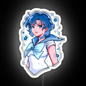 Sailor Mercury RGB Neon Sign