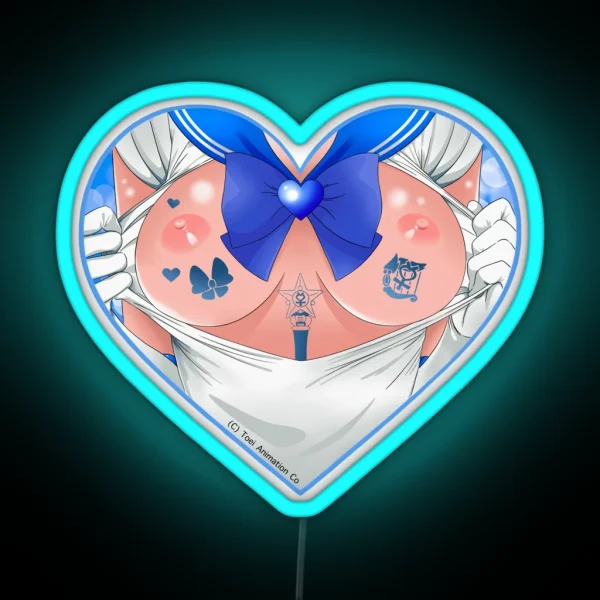 Sailor Mercury RGB Neon Sign
