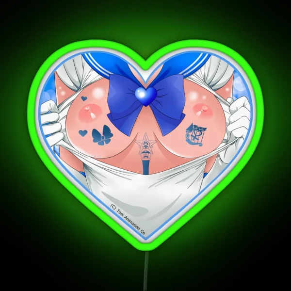 Sailor Mercury RGB Neon Sign