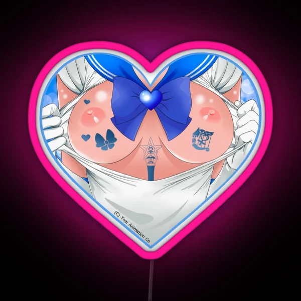 Sailor Mercury RGB Neon Sign