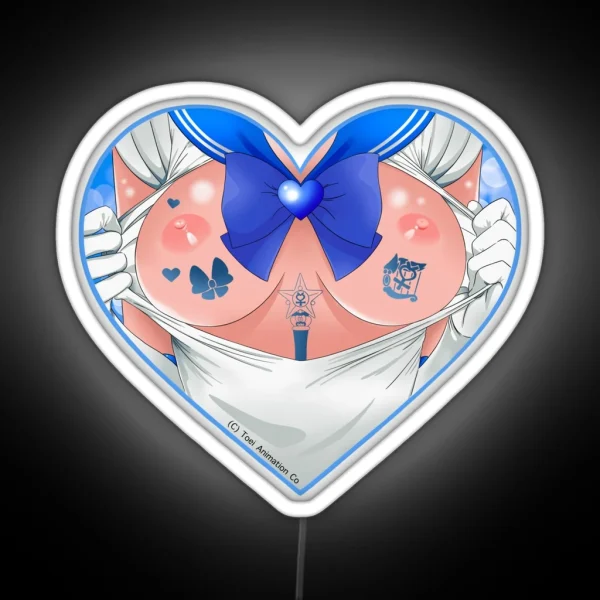 Sailor Mercury RGB Neon Sign