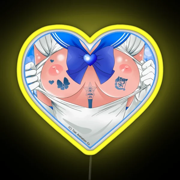Sailor Mercury RGB Neon Sign