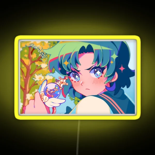 Sailor Mercury RGB Neon Sign