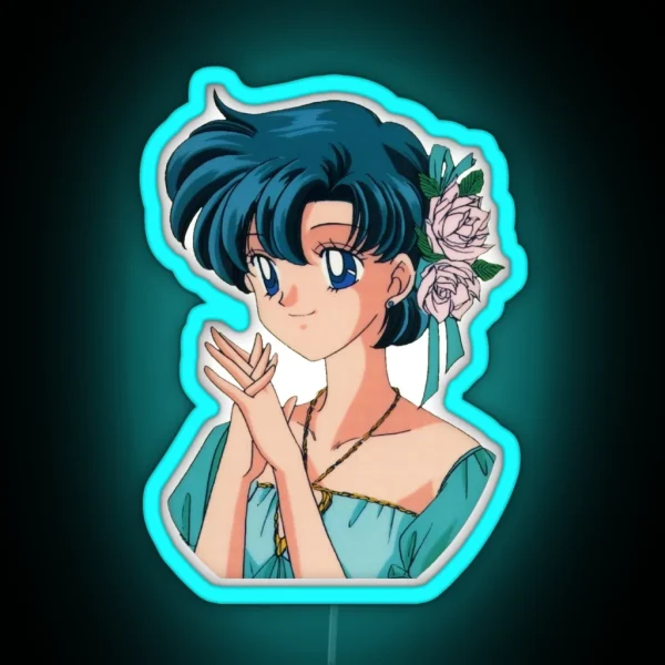 Sailor Mercury RGB Neon Sign