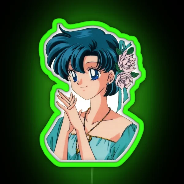 Sailor Mercury RGB Neon Sign