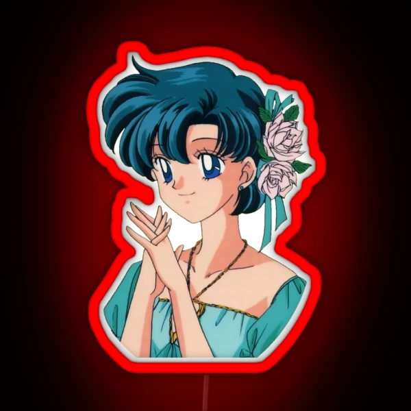 Sailor Mercury RGB Neon Sign