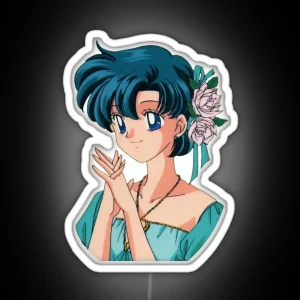 Sailor Mercury RGB Neon Sign