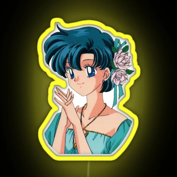 Sailor Mercury RGB Neon Sign