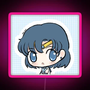 Sailor Mercury RGB Neon Sign