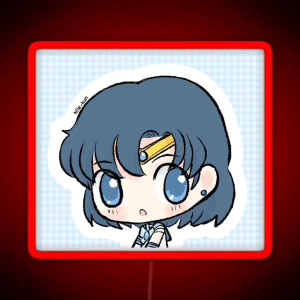 Sailor Mercury RGB Neon Sign