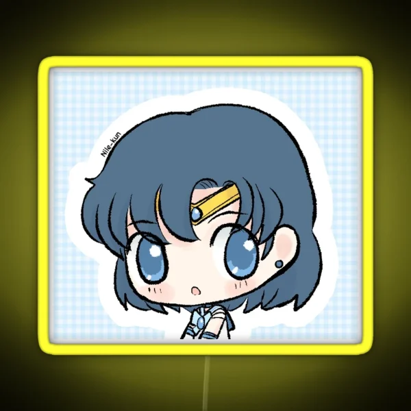 Sailor Mercury RGB Neon Sign