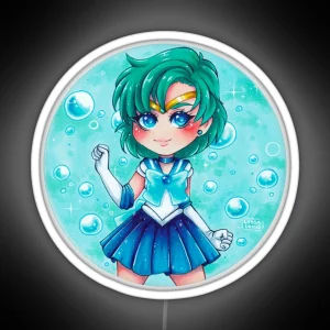 Sailor Mercury RGB Neon Sign