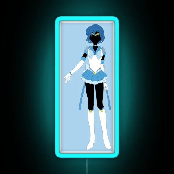 Sailor Mercury RGB Neon Sign