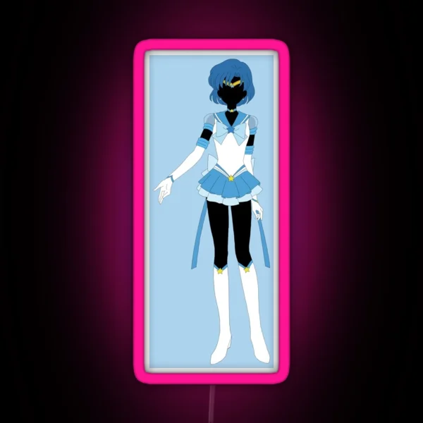 Sailor Mercury RGB Neon Sign