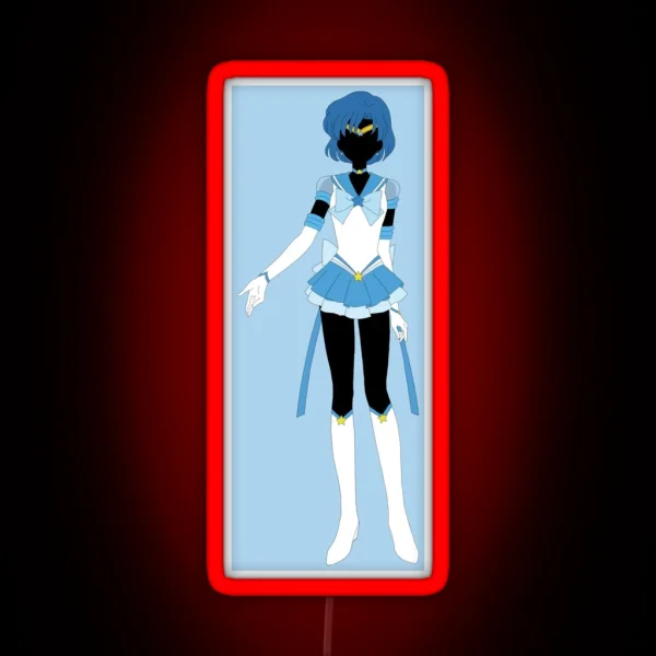 Sailor Mercury RGB Neon Sign