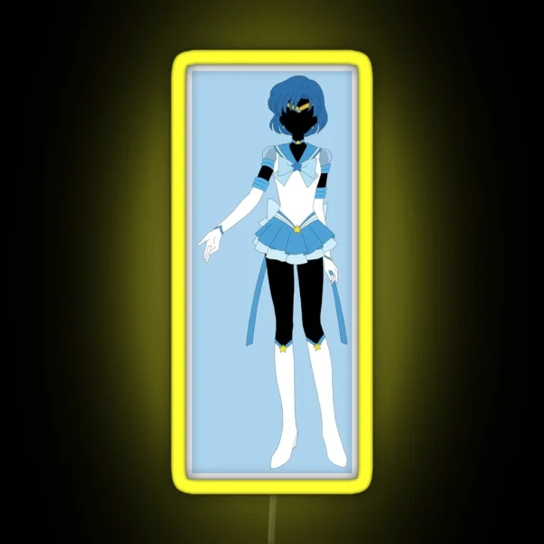 Sailor Mercury RGB Neon Sign