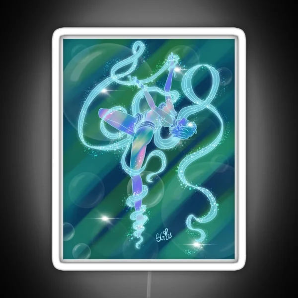 Sailor Mercury Transformation RGB Neon Sign
