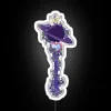 sailor moon flower stick wand saturn rgb neon sign