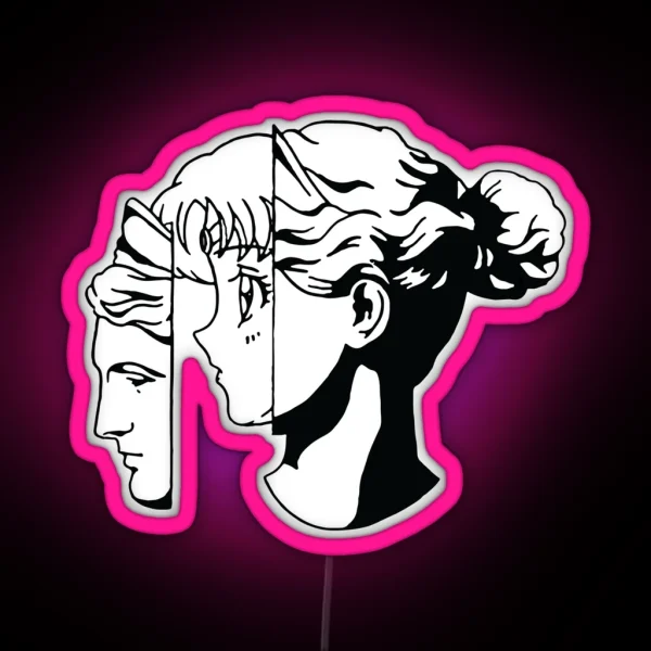 Sailor Moon Renaissance RGB Neon Sign