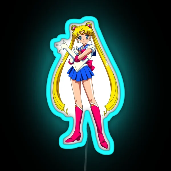 Sailor Moon RGB Neon Sign