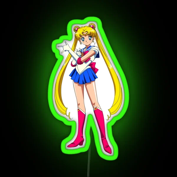 Sailor Moon RGB Neon Sign