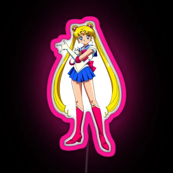 Sailor Moon RGB Neon Sign