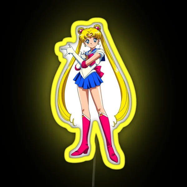 Sailor Moon RGB Neon Sign