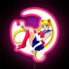 sailor moon rgb neon sign pink