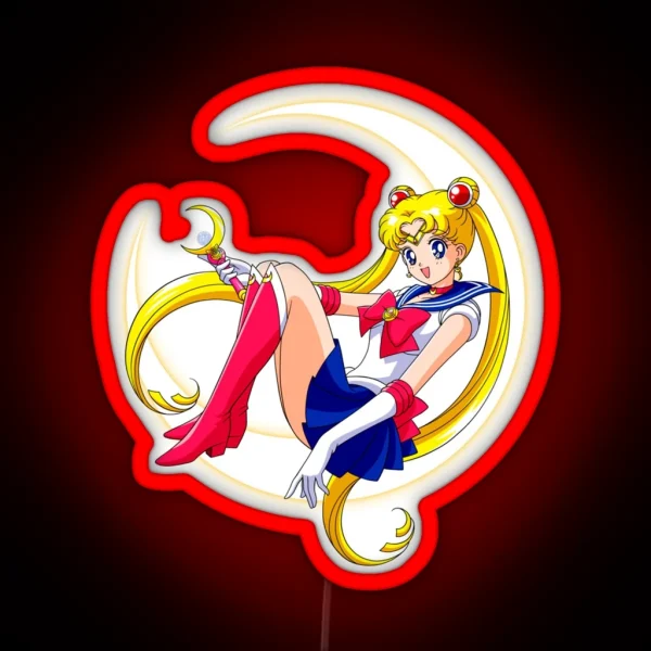 Sailor Moon RGB Neon Sign