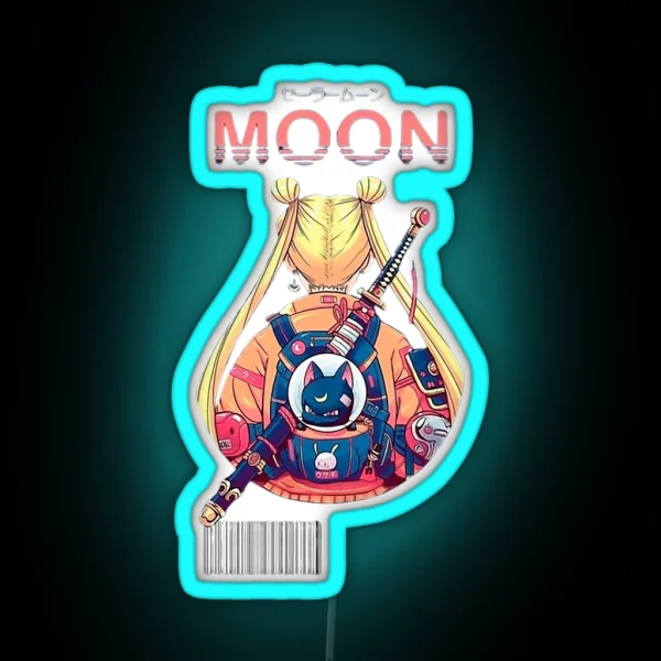 Sailor Moon RGB Neon Sign