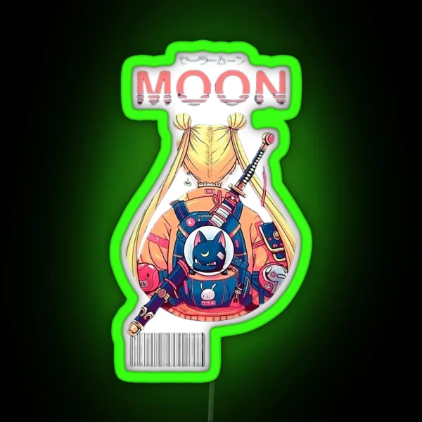 Sailor Moon RGB Neon Sign