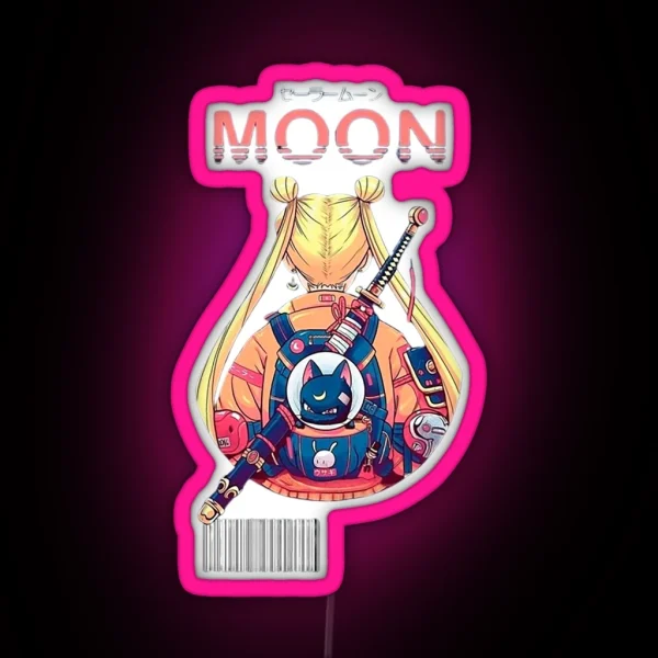 Sailor Moon RGB Neon Sign