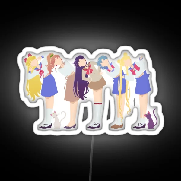 Sailor Moon RGB Neon Sign