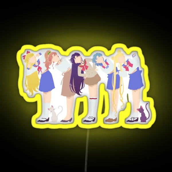 Sailor Moon RGB Neon Sign