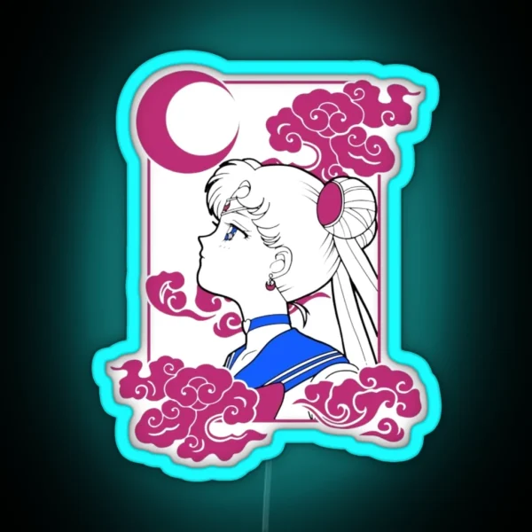 Sailor Moon RGB Neon Sign