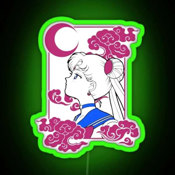 Sailor Moon RGB Neon Sign