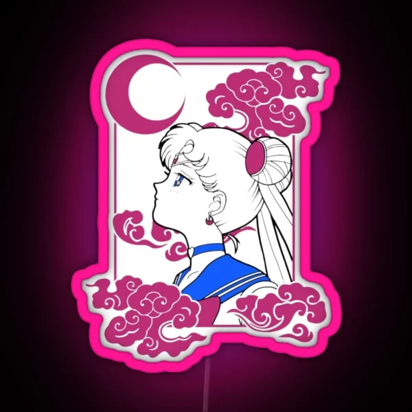 Sailor Moon RGB Neon Sign