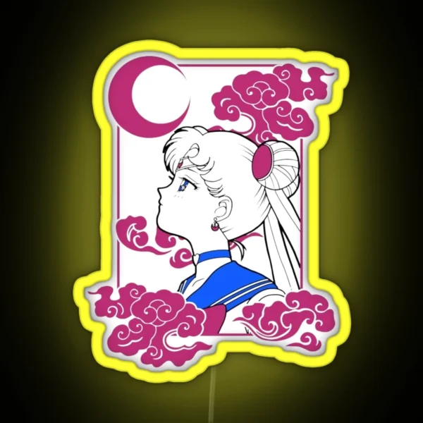 Sailor Moon RGB Neon Sign