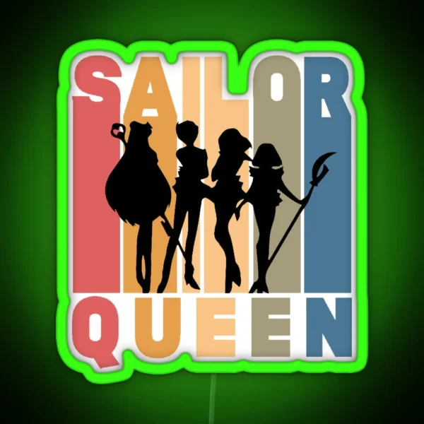 Sailor Queen RGB Neon Sign
