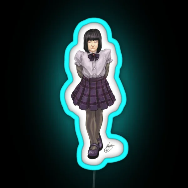 Sailor Reality Saturn RGB Neon Sign