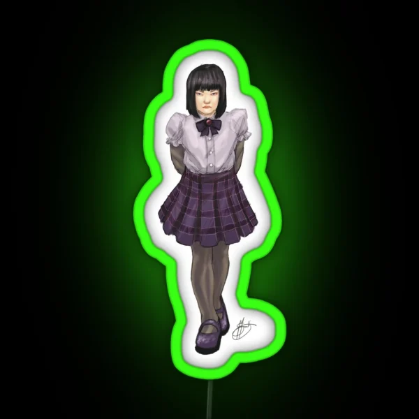 Sailor Reality Saturn RGB Neon Sign