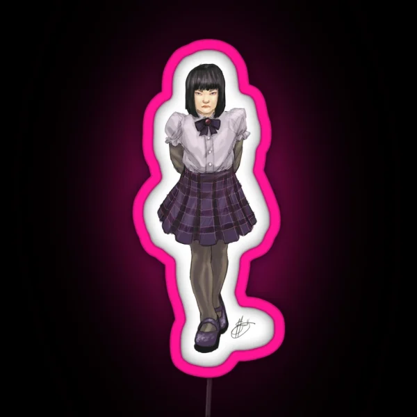 Sailor Reality Saturn RGB Neon Sign