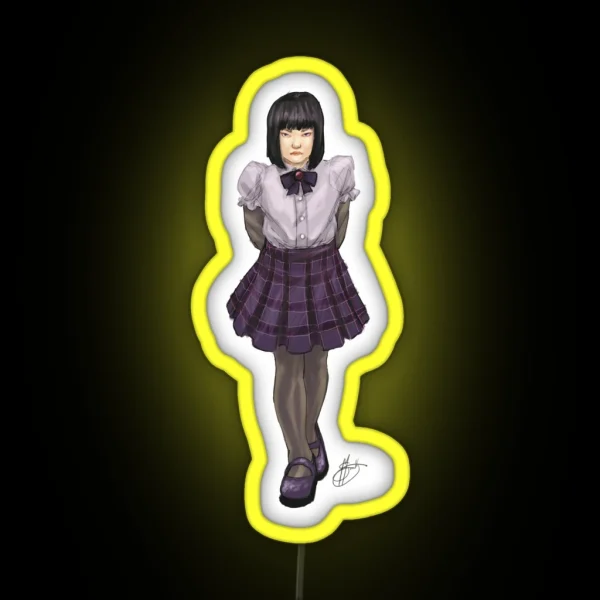 Sailor Reality Saturn RGB Neon Sign