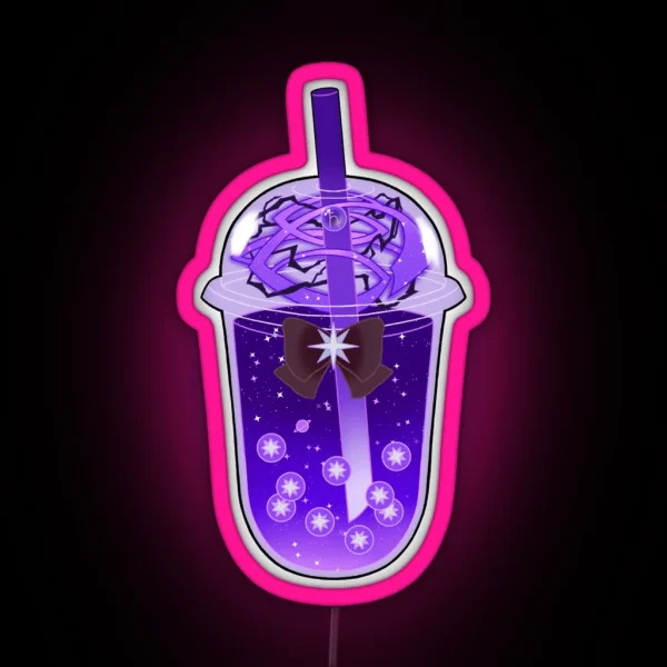 Sailor Saturn Boba RGB Neon Sign