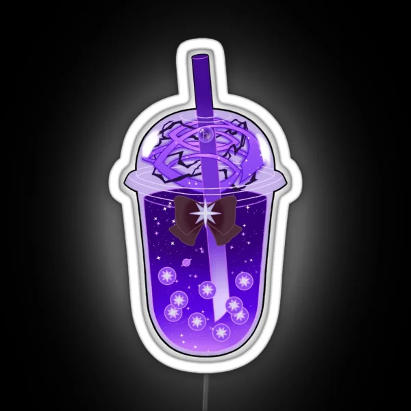 Sailor Saturn Boba RGB Neon Sign