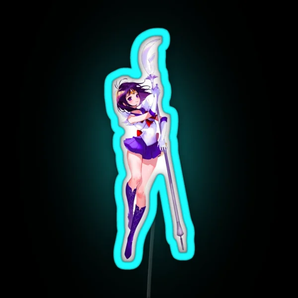 Sailor Saturn Classic RGB Neon Sign